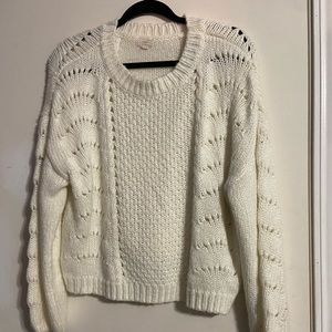 Crop sweater